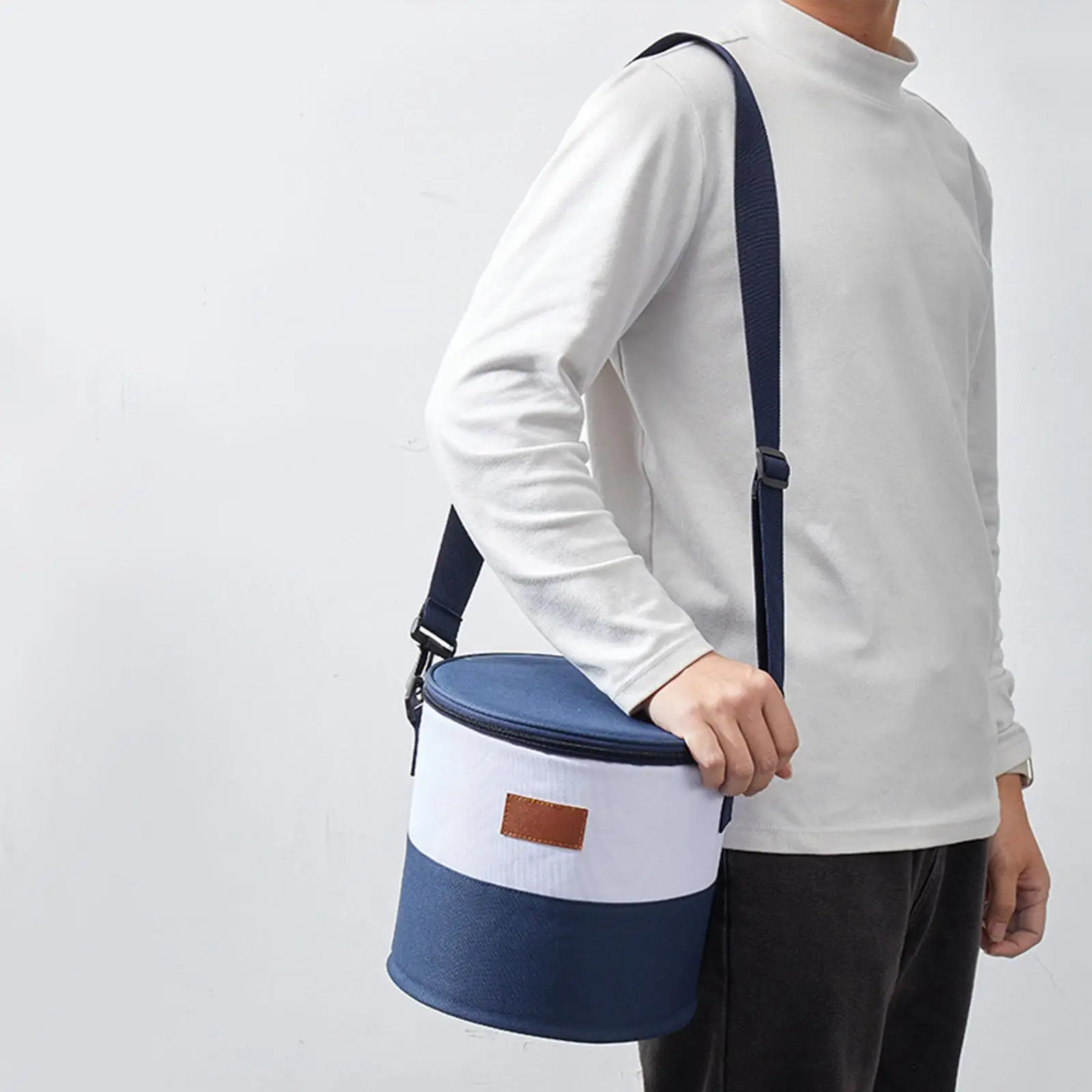 Insulated Cooler Bag Hot Cold Food Thermal Bag for BBQ Outdoor Work Lunch