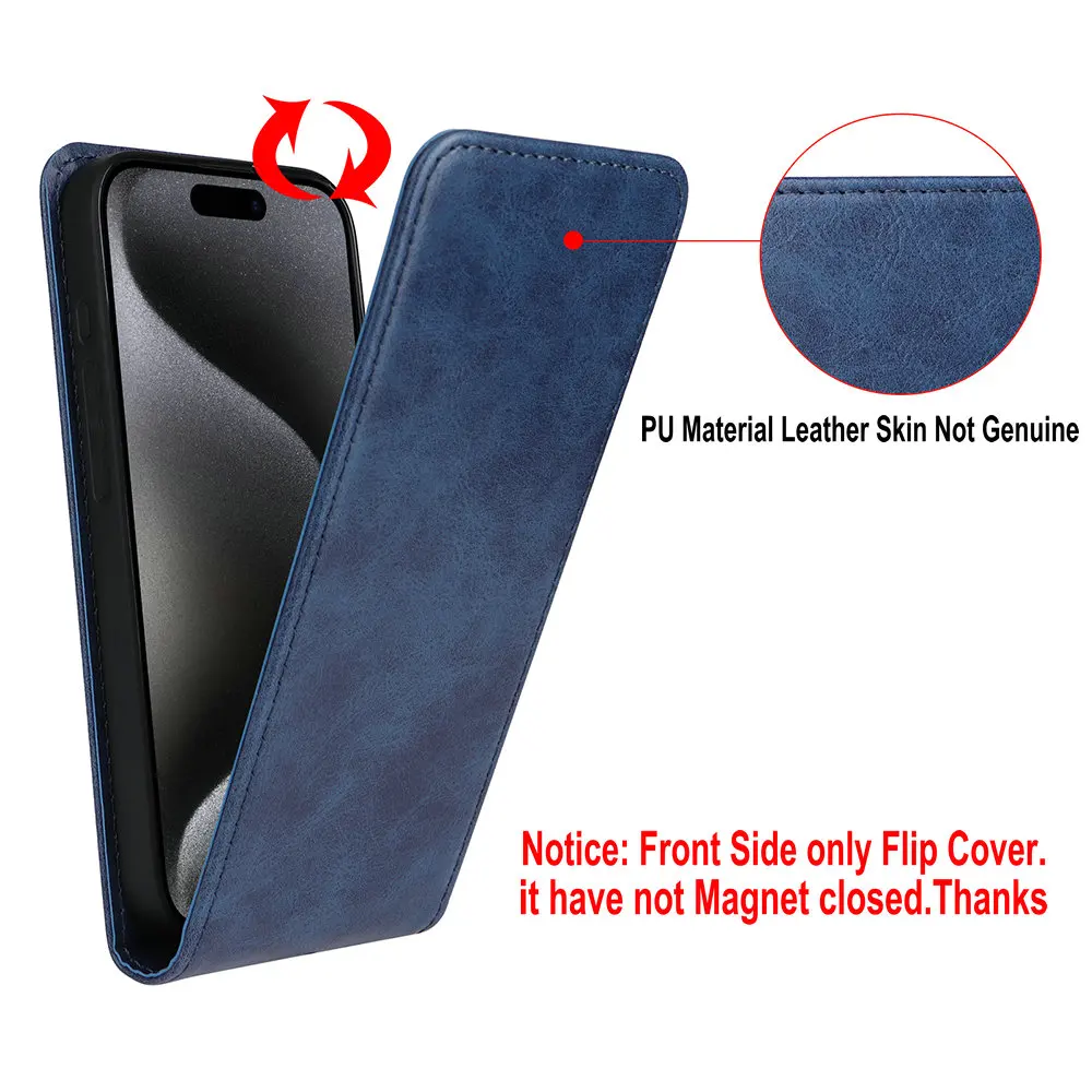 Luxury Retro Leather Flip Case with Card Holder