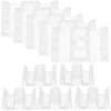 10 Pcs Mat Shower Blocks Door Guides for Sliding Doors Bottom Accessories Glass Bumpers Plastic Track 5