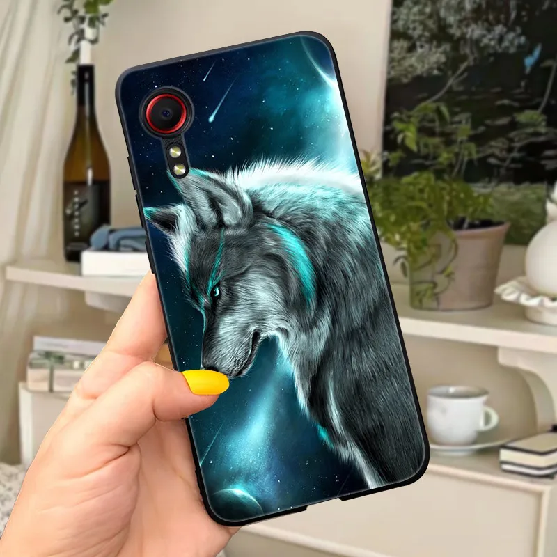 Black Fashion Silicone Soft Shockproof Phone Case