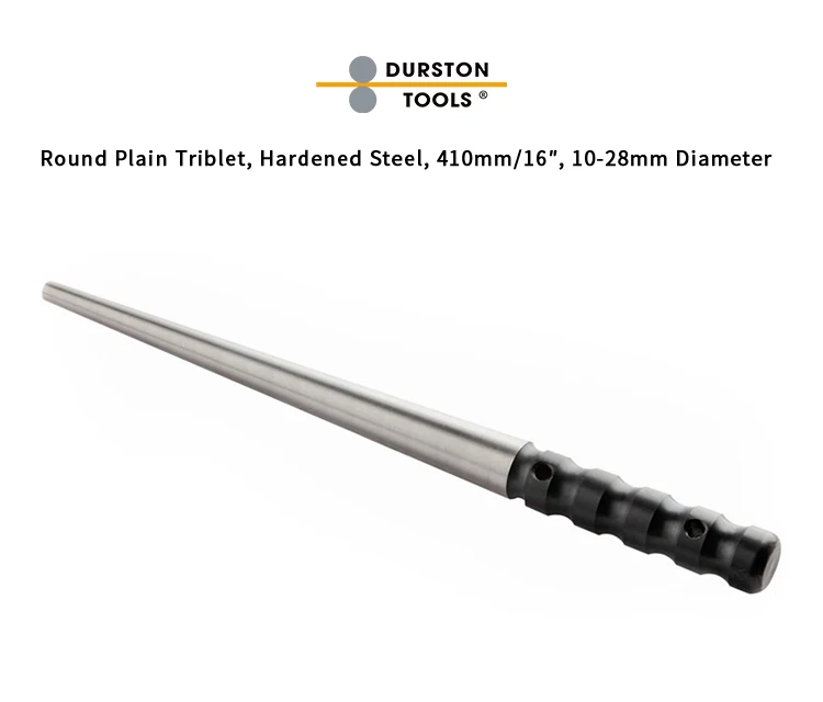 Durston 64HRC Gehärteter Stahl Runder Glatter Ringmandrel Triblet Schmuckherstellungswerkzeug Unmarkiert Konisch für Ringformung & Größenbestimmung – Detail 3