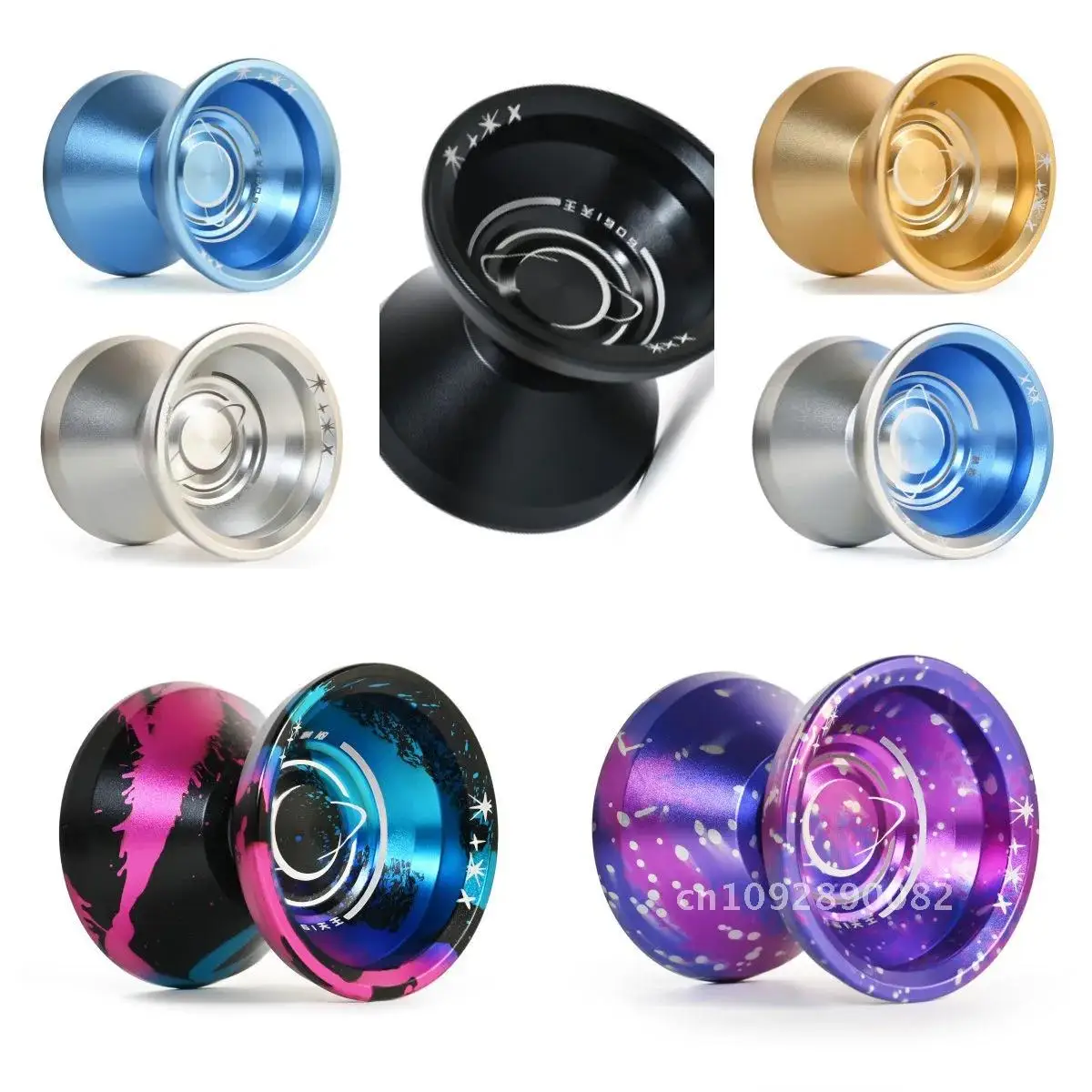 Professional Aluminum YoYo high speed Large distance width Metal String Boys Pro colors Trick Multiple Advanced Level for