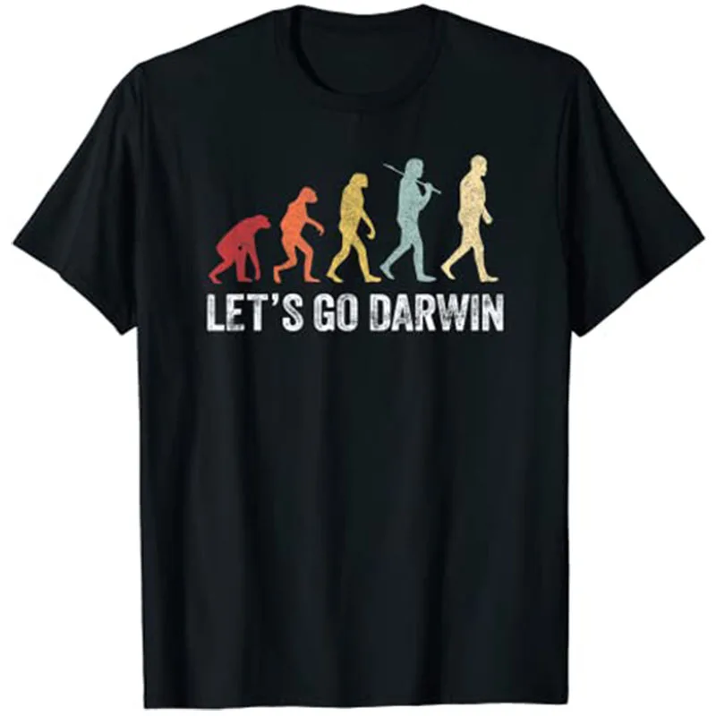 Divertente Andiamo Darwin Camicia | Charles Darwin Citazione Evolution T-Shirt