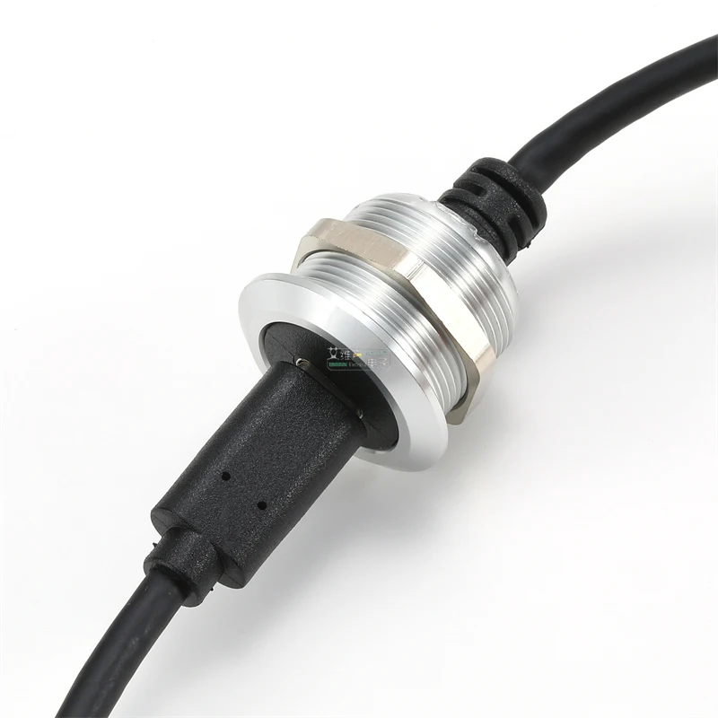 0.5-2m Metal USB 3.0 Data Extension Cable USB TypeA Connector Flush Mount Adapter Socket Wires Phone Car Truck Moto Industry