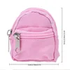 Doll Backpack Doll Clothes Accessories Zipper Canvas Style for 11.8inch Babies BJD Doll Accessories Bag,Babie Dollhouse Ministur 4