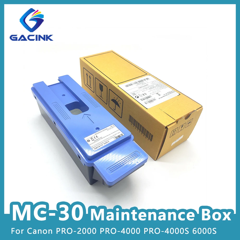 

MC30 MC-30 Maintenance Box For Canon imagePROGRAF PRO-2000 PRO-4000 PRO-4000S PRO-6000S Printer Ink Maintenance Tank 1156C002AA