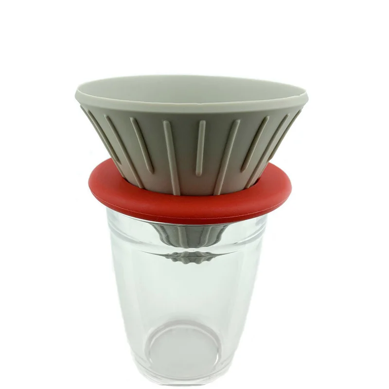Foldable Pour Over Cone Dripper Reusable Coffee Filter Cup Holder