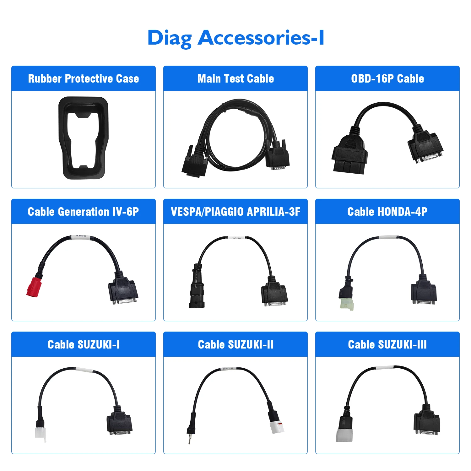 best car battery tester Motorcycle Diagnostic Cable Adapter OBD2 Connector for Yamaha Honda SUZUKI KAWASAKI CAN Truck/Moto Motorcycle JDiag M100 X208 auto battery tester