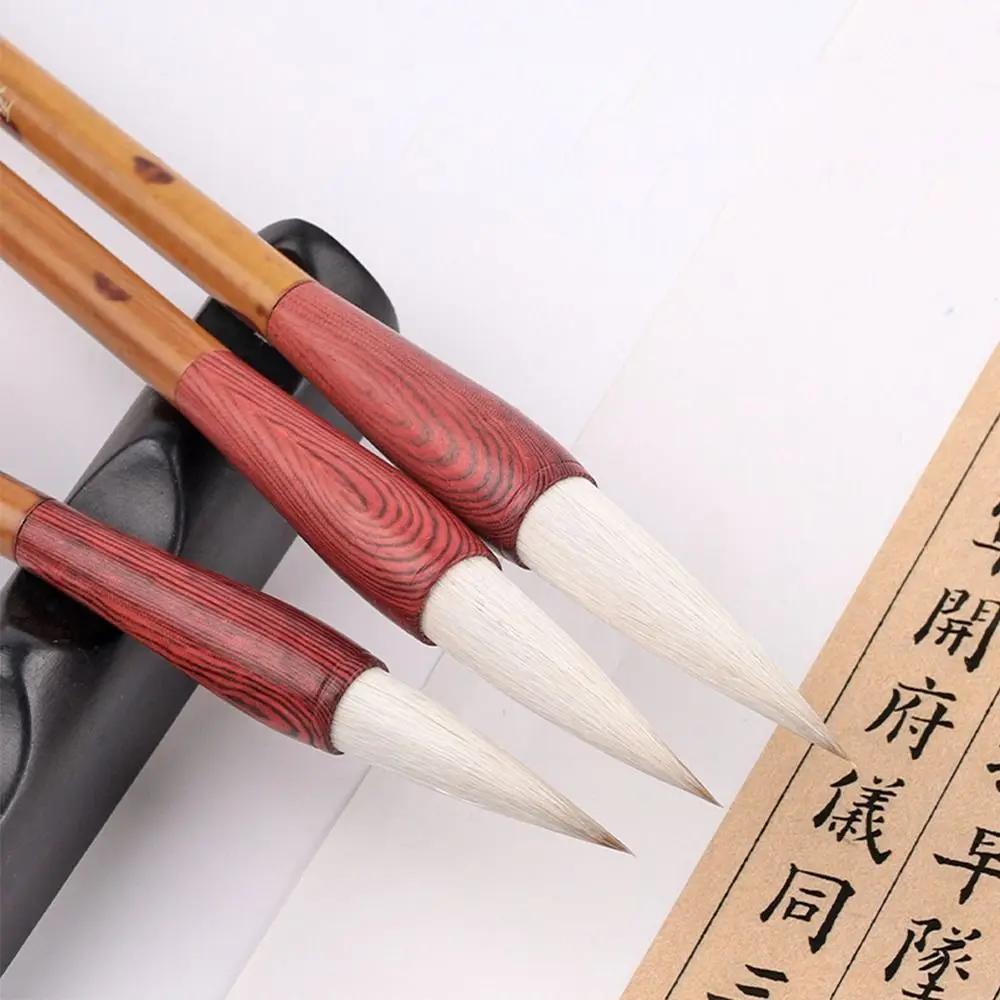 

Oil Watercolor Chinese Calligraphy Brush Oil Painting Goat's hair Art Paint Brush High-end Traditional Scriptures Writing Brush