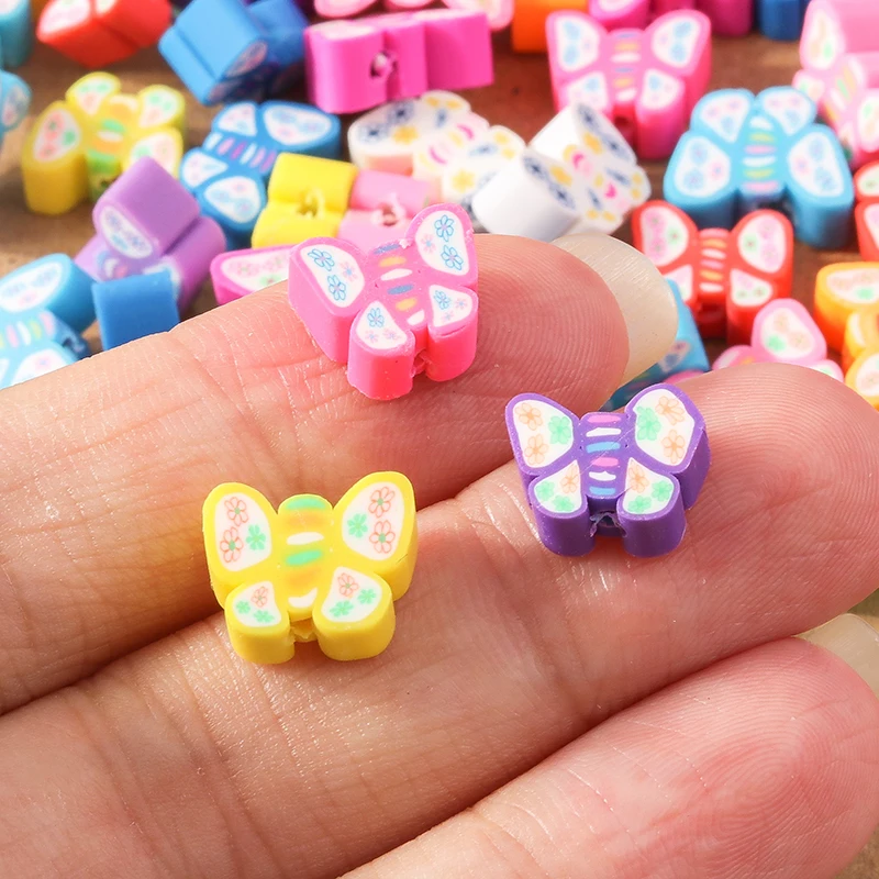 30 teile/los mischen Fruchtform Charms Polymer Clay Perlen Anhänger für Schmuck machen DIY Mode Halskette Armband Ohrring Zubehör – Detail 7