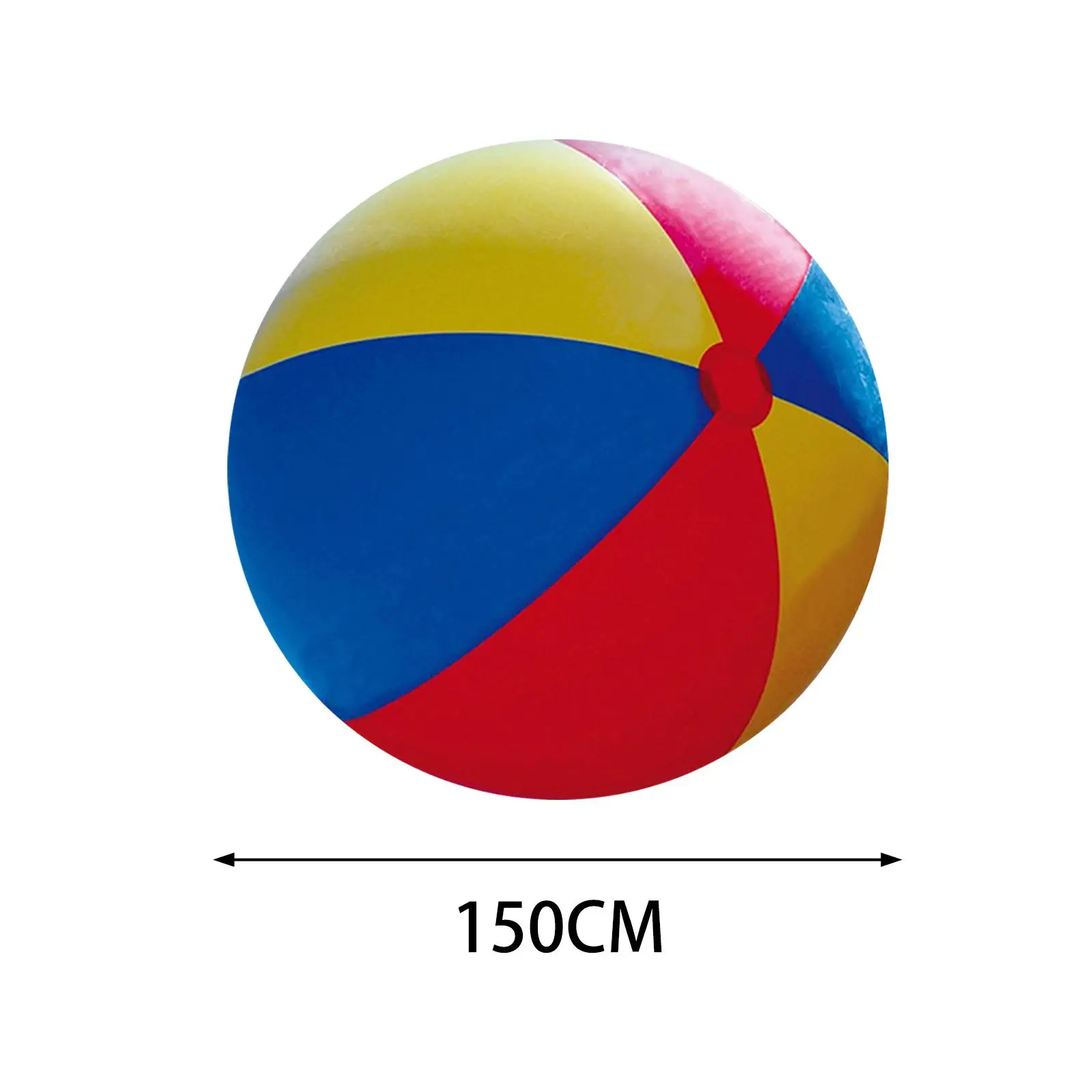 Giant Beach Ball Large Beach Ball, Huge for Kids, Oversized Inflatable Balls for