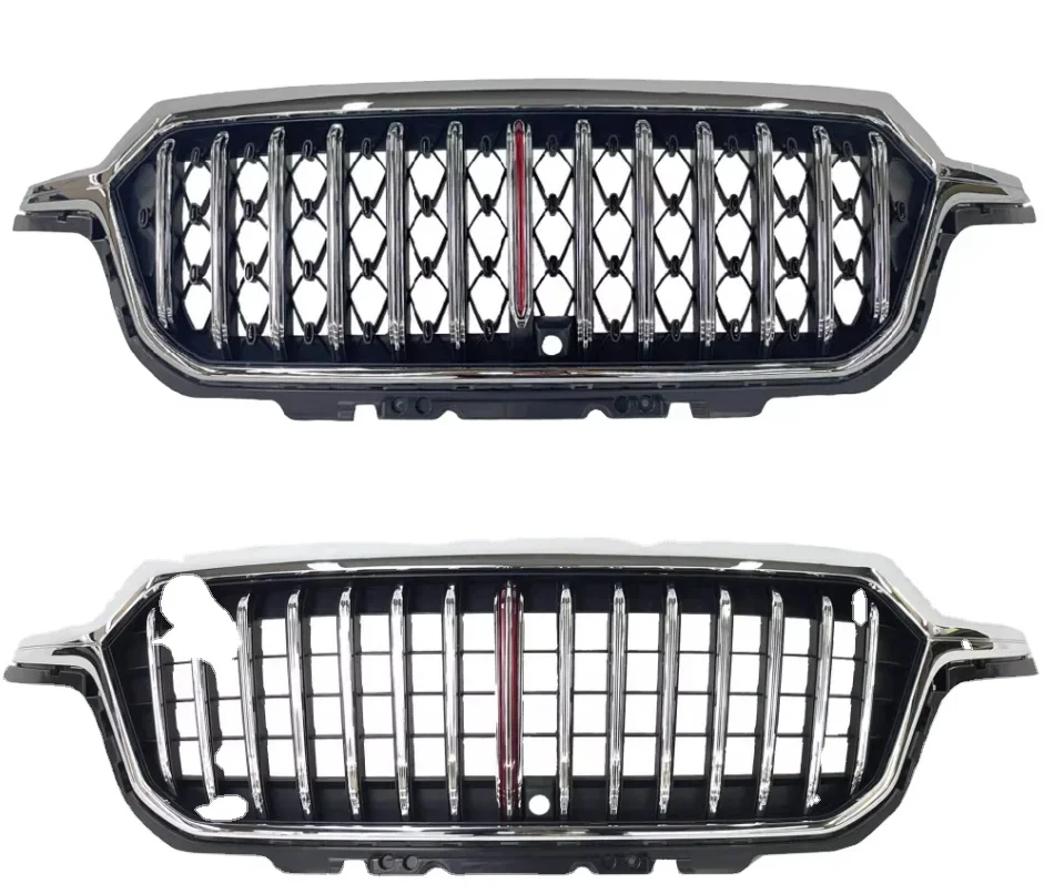 

Auto Front Grill For Hongqi HS5 2018-2022 RED FLAG