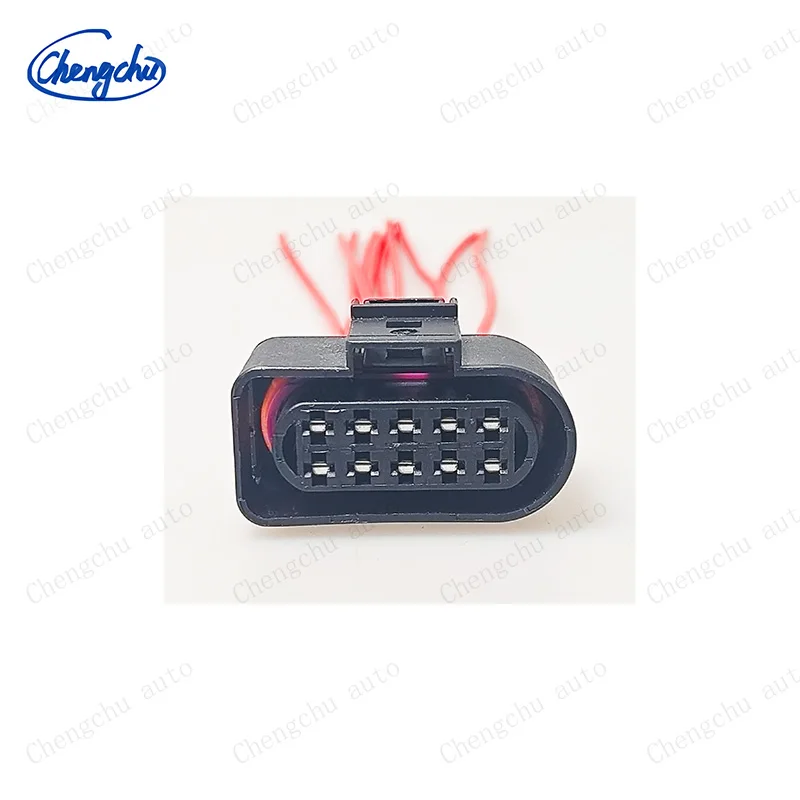 아우디 A3 폭스바겐 제타 Mk4 파사트 B7 CC 골프용 방수 헤드라이트 및 온도 센서 와이어 커넥터 플러그