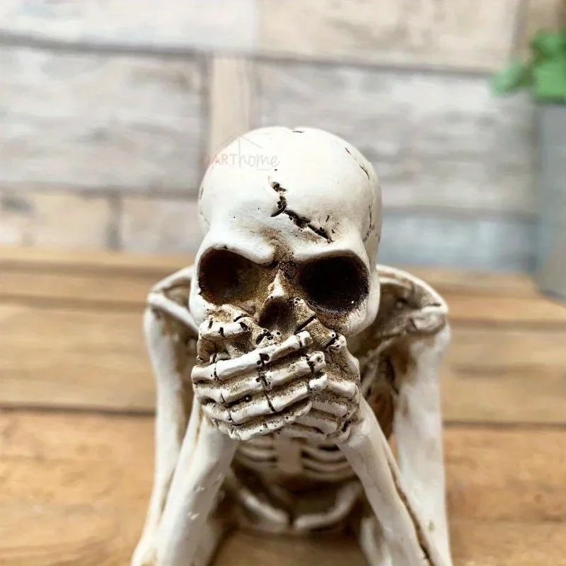 Human Skeleton Simulation Halloween Decoration Graduation Season Decorations Goth Family Decorations Scary Cabin Halloween Decor