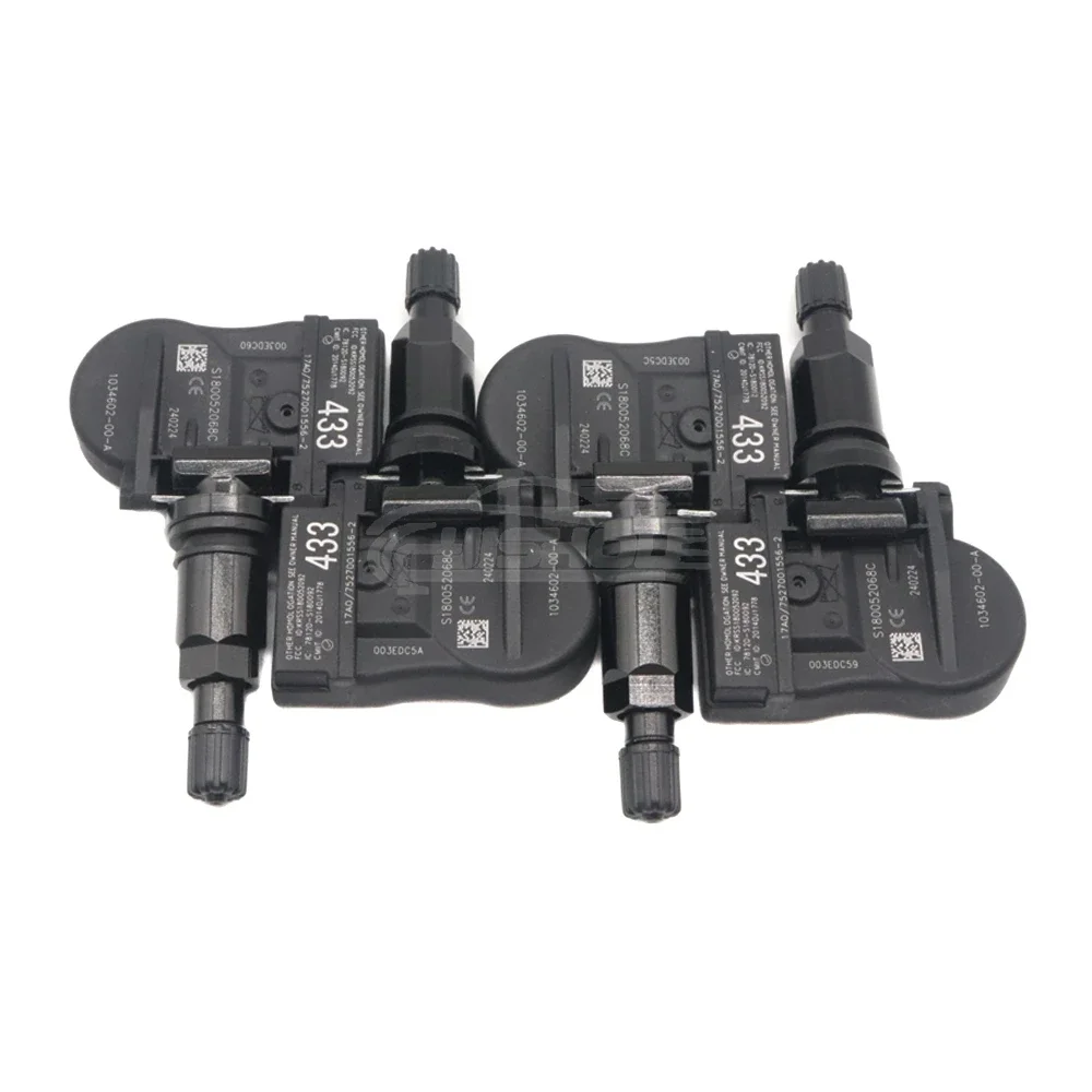 ڵ Ÿ̾ з ͸ , ׽  3 S X 2015-2022 433Mhz, 1034602-00-A, 103460200A TPMS