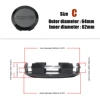 JDM Car Styling 3D RAYS Wheel Center Cap 56MM/60MM/62MM Sport Rim Cap Wheel Cover Cap hubCaps Bronze Black CE28 TE37 RE30 ZE40 5