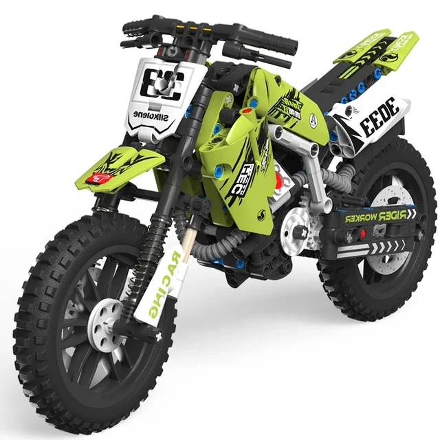 Motorcycle Toy Building Block Set STEM Construction Kit for Boys, Girls and Adults Collectible Motorcycle Models 476 Pieces 3