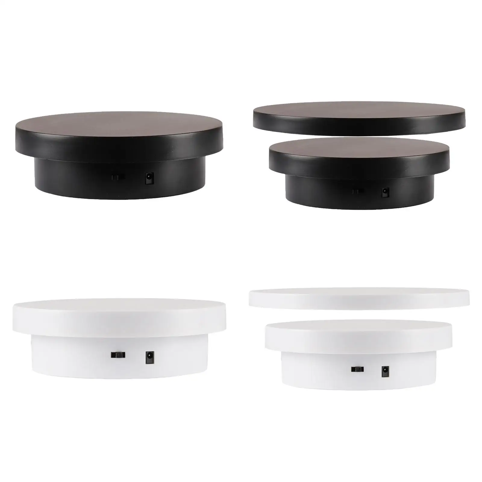 Electric Rotating Display Stand Electric Rotary Table 360 Degree USB Round