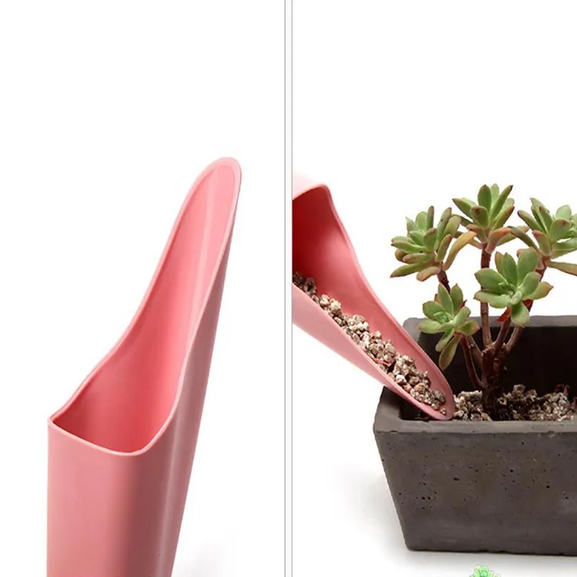 1Pc Mini Kertészeti Lapáttermesztés Vödör Műanyag Pohár Ásó Cserepes Bonsai Húsos Növénykert Szerszámok Talaj Lapátok 23*5,5 Cm