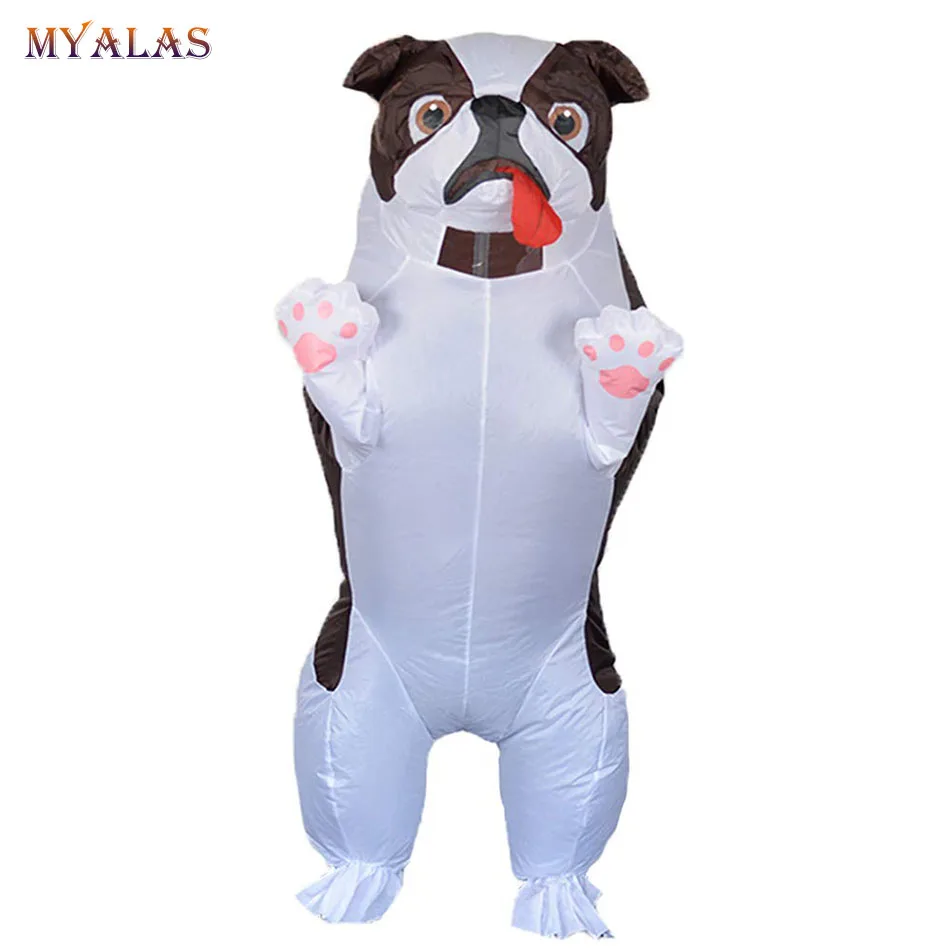 Disfraz Inflable Para Adulto Fiesta Halloween Gracioso Perro