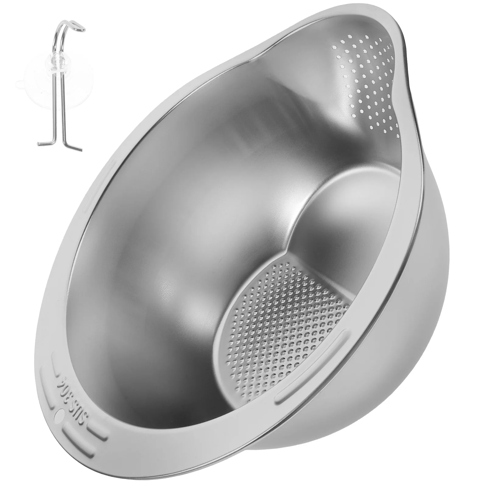 

Rice Strainer Washing Bowl Kitchen Drainer Washer Colander Vegetable Washing Basin