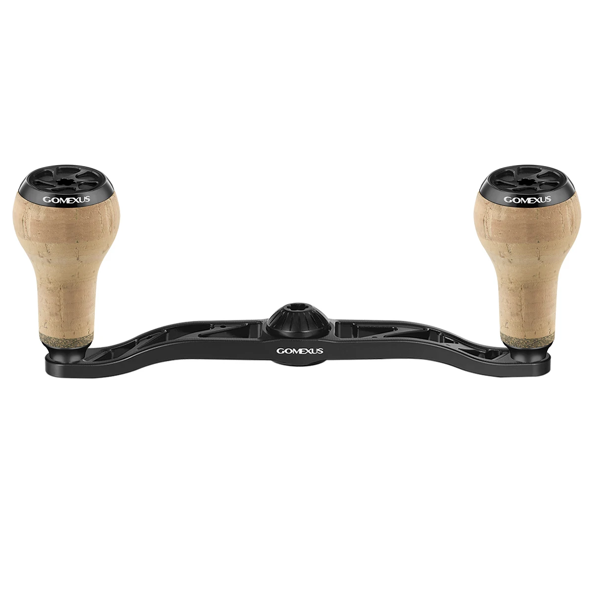 Poignée Gomexus CA27BKBK – 27mm Alu Noir – Compatible Shimano Et Daiwa
