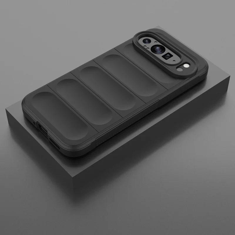 Premium Silicone Shockproof Frosted Phone Case - Soft, Skin-friendly, and Rugged Protection