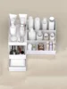 1pc Multi-Grid Makeup Storage Box, Modern Plastic Desktop Makeup Organizer For Home, Gift For Valentine's Day 5