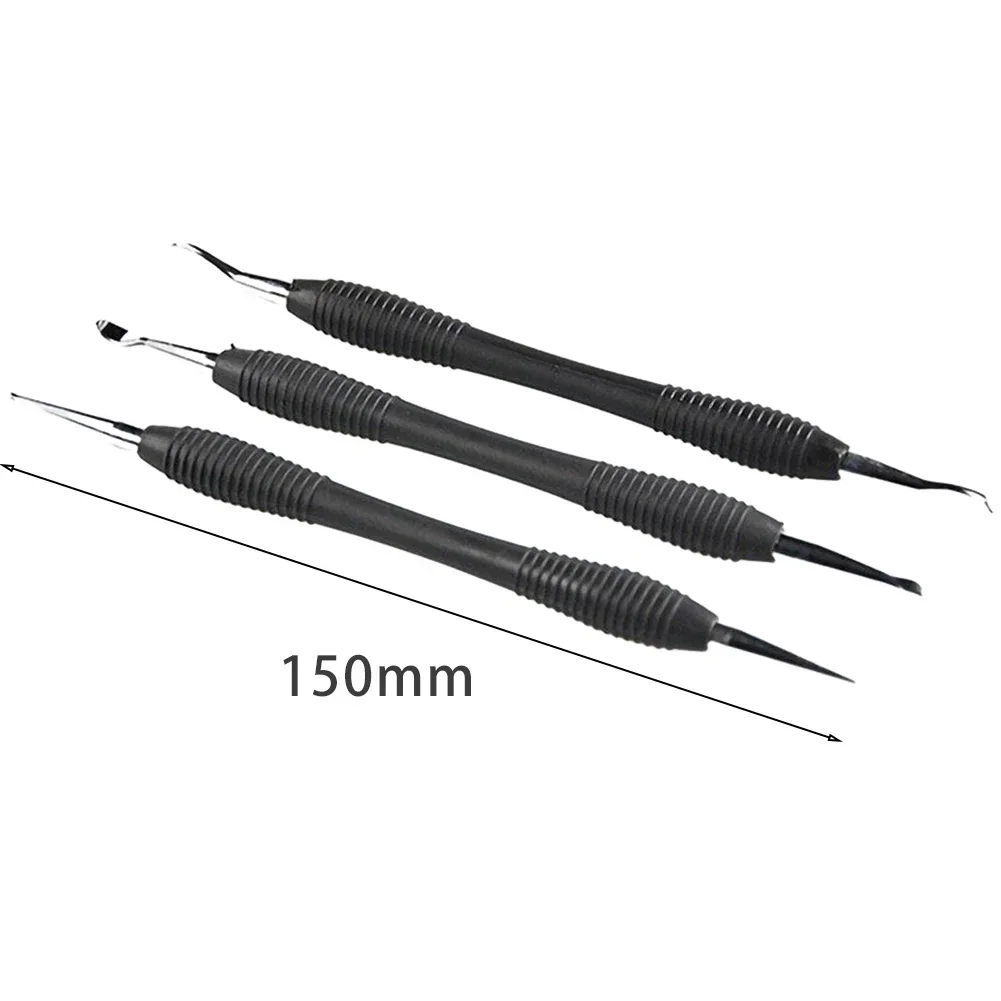 Leather Carving Press DIY Handmade Leather Art Carving Tool Scribing Tools Kit for Press Rub/Edge