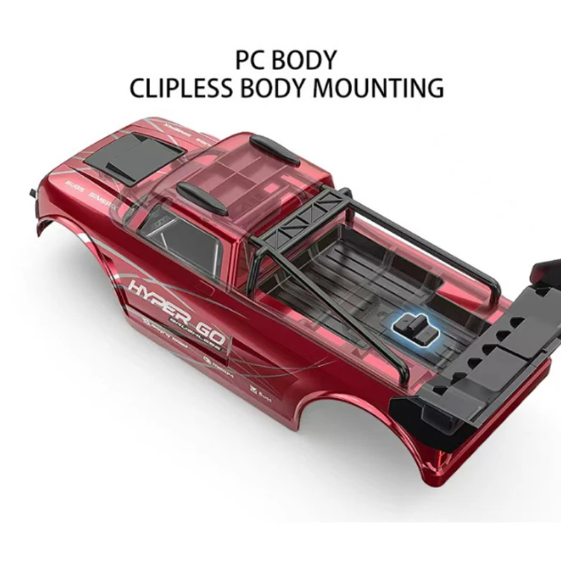 Crawler Buggy RC 1/10 4WD Brushless 10210 Rot 347€