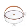 Simplicity Transparent Portable Fruit Plate Outdoor Handle Ice Bucket Creative Living Room Home Compartment Snack Fruit Plate 6