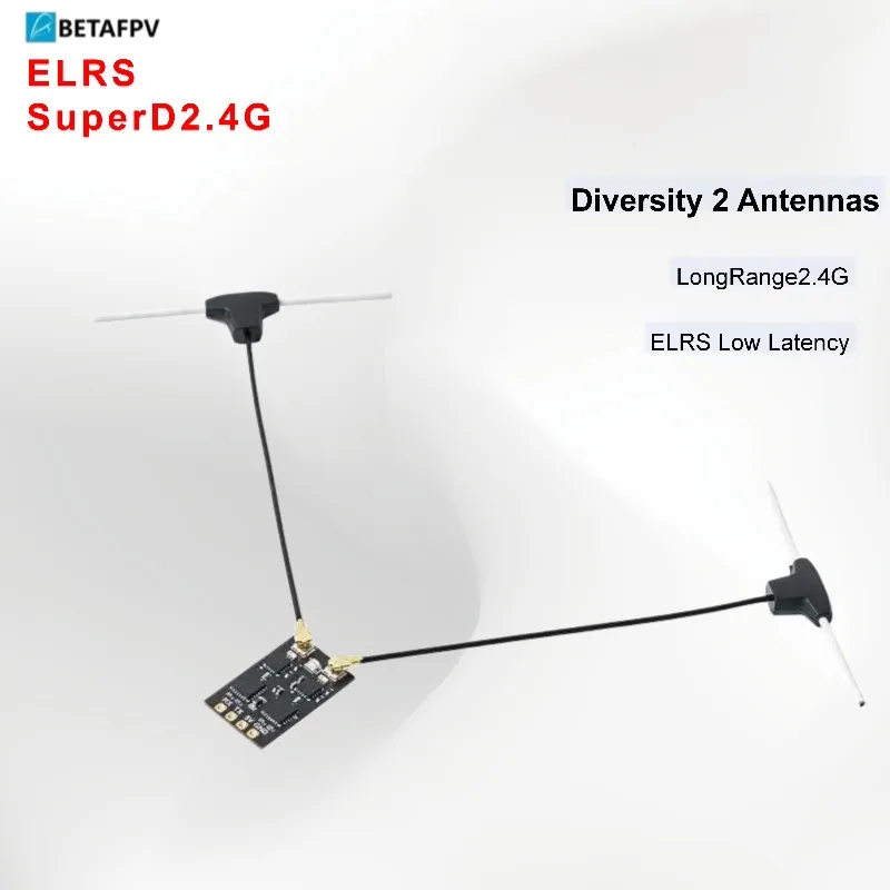 Récepteur ELRS SuperD 2.4G True Diversity BETAFPV