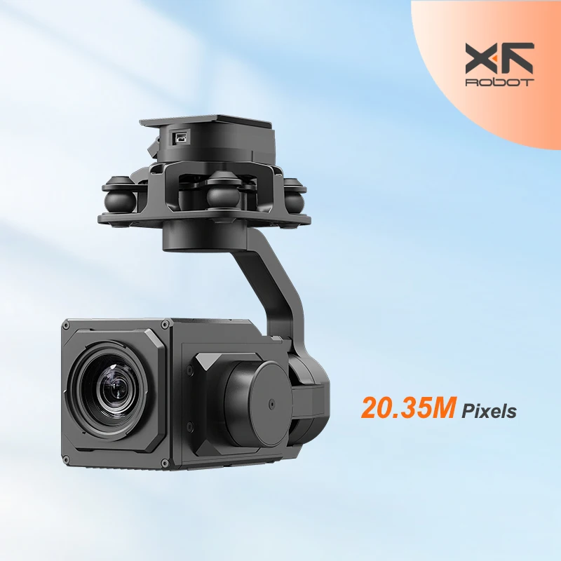 XF-Z6C high zoom Visible light pod UAV PTZ Camera 4K resolution 1500 times hybrid zoom 3-Axis Pod Hybrid Zoom Pod