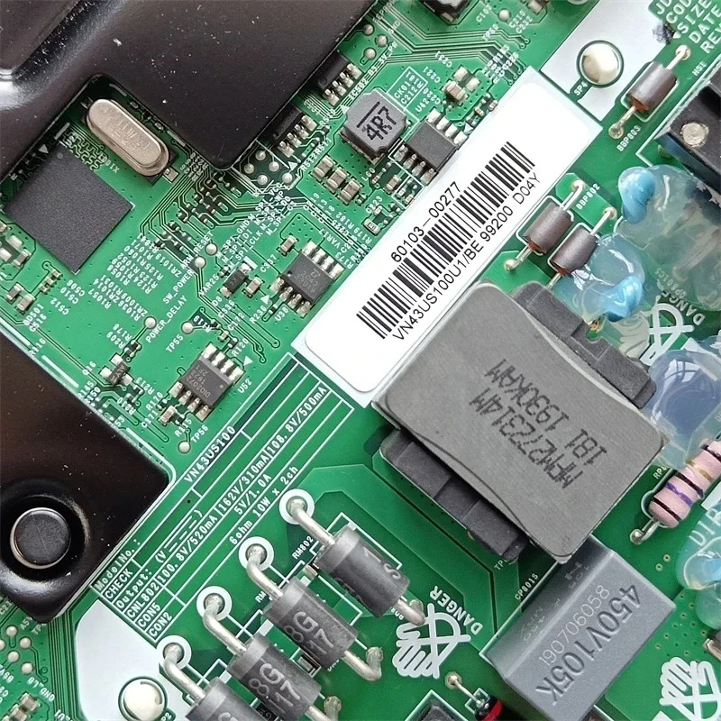 VN43US100 VN43US100L1 Main Board Samsung TV UN43NU7090GXZS BD04 BZ01 UN43NU7090G UN43NU7090 Motherboard product repair replacement