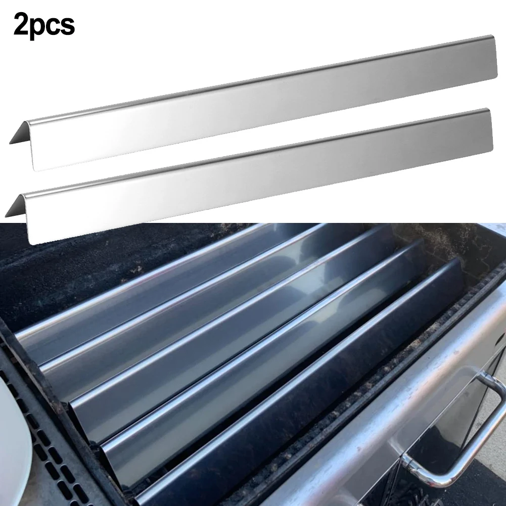 

2pcs Grill Burner Replacement Tubes Stainless Steel Seasoning Stick 21.5Inches XH00385 Flavor Bars BBQ Grill Replacement Parts