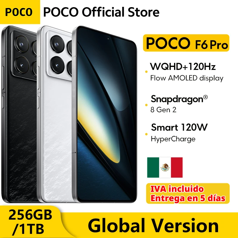 Newest POCO F6 Pro Phone Snapdragon® 8 Gen 2 Global Version 6.67