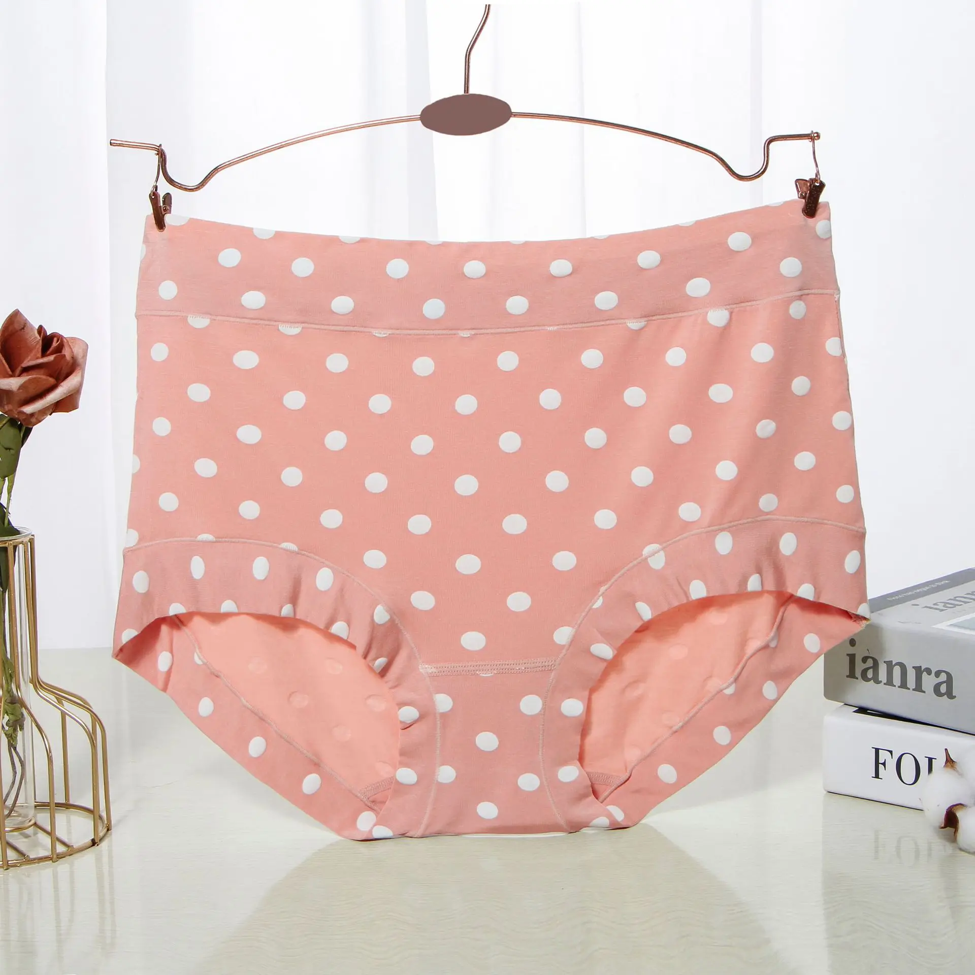 Plus Size Modal Panties back view