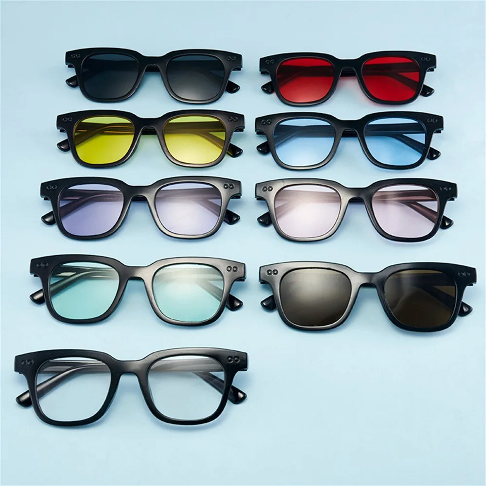 Fashion Retro Korean Version Small Frame Sunglasses Unisex Designer UV400 Shade Y2k Sun Glasses Street Photo Glasses Goggles