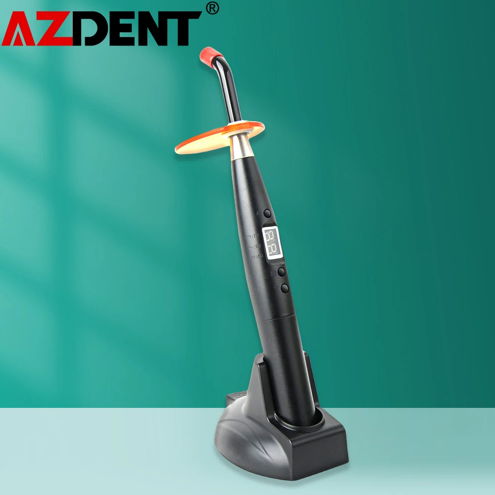 DentalColorfulLEDCuringLightMachineWirelessCureLampMachine440480nmWavelength