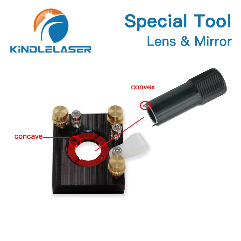 KINDLELASER Tool for Removing and Installing Lens Tube Lock Nut and Reflector Mirror Fixing Nut for K40 series Laser Head