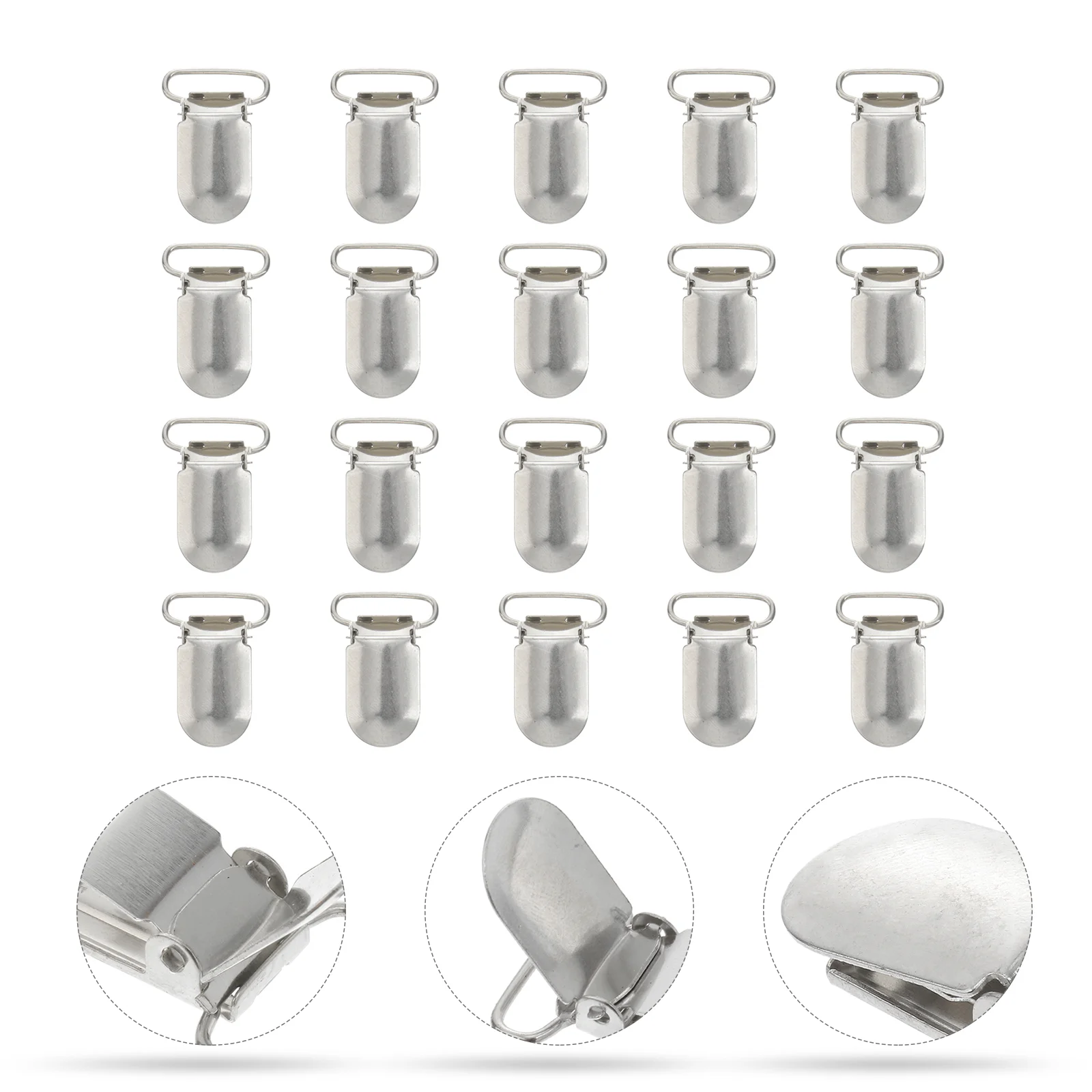 Рисунок 4 - металлические зажимы для пусты