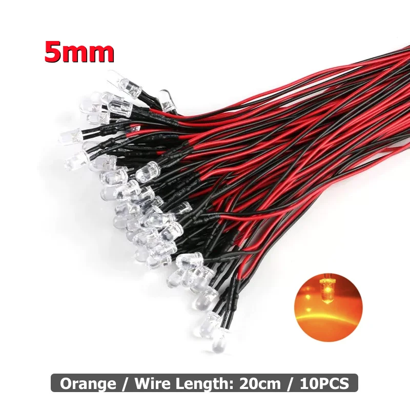 ตัวเลือกสินค้า หลากสี LED สำหรับรถโมเดล RC