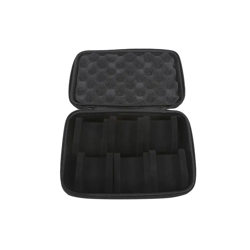 Compact Zippered Watch and Jewelry Travel Organizer with Anti-Scratch Protection