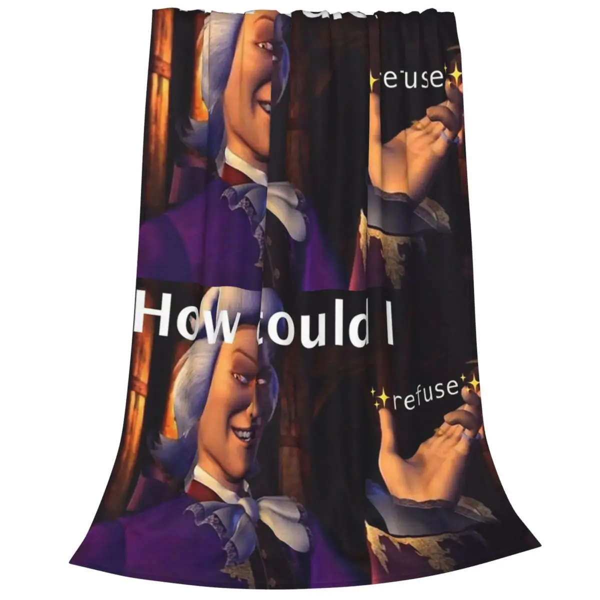Preminger - How Could I Refuse Blanket Fleece Lightweight Sofa Throw Blankets For Home Bedroom Travel Throws Bedspread Quilt 2