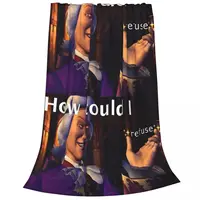 Preminger - How Could I Refuse Blanket Fleece Lightweight Sofa Throw Blankets For Home Bedroom Travel Throws Bedspread Quilt 2
