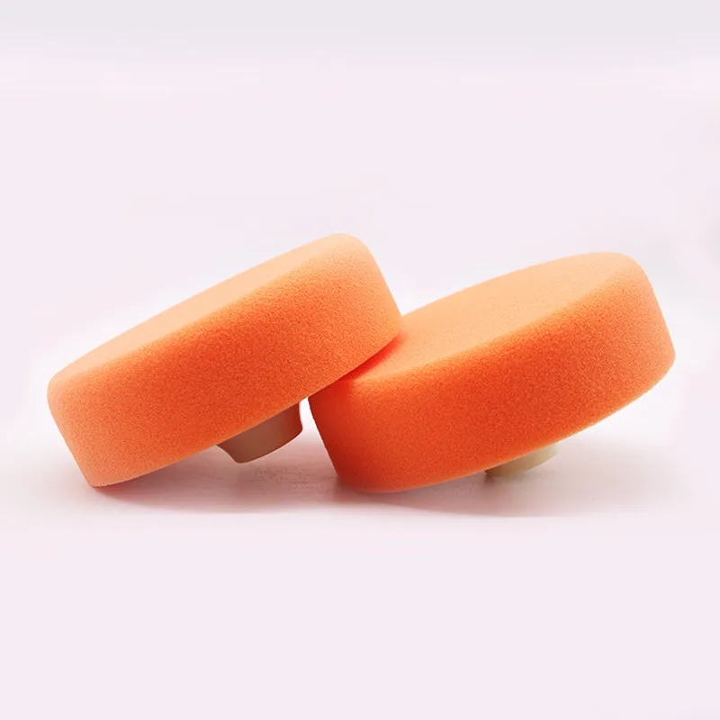 Auto Car Polishing Pad 5Inch 125mm For Polisher Sponge Wheel Waxing Orange Car Accessories Polishing Disc Wash Maintenance car polishing pad car polish pad polishing wheel disc