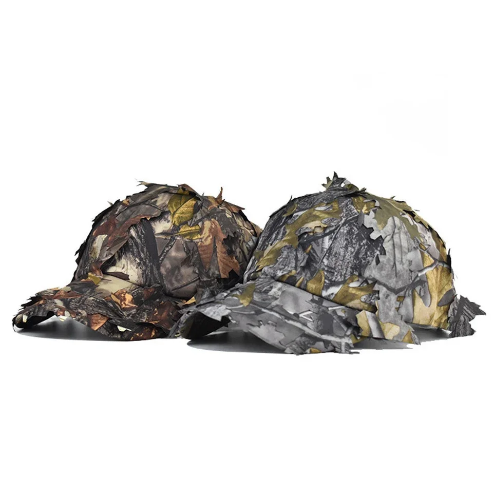 Sniper Hunter Camouflage Hat Tactical Camo Baseball Cap Men Soldiers Combat Flat Hat Hunting Wargame Shooting Fishing