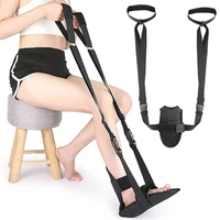 Multifunctional Stretching Strap Foot and Calf Stretcher Adjustable Leg Stretch Strap for Legs Workout Gym Home