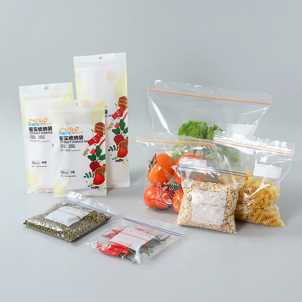 

Rice Packaging Bag Grains Sealed Bag Moisture-Proof And Insect-Proof Transparent Thickened Portable Food-Grade Storage Bag