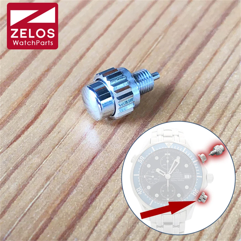 Pulsante Per Orologi Per Parti Pusher Per Orologi Da Ohm Omg Omega Seamaster Crono Diver 300M